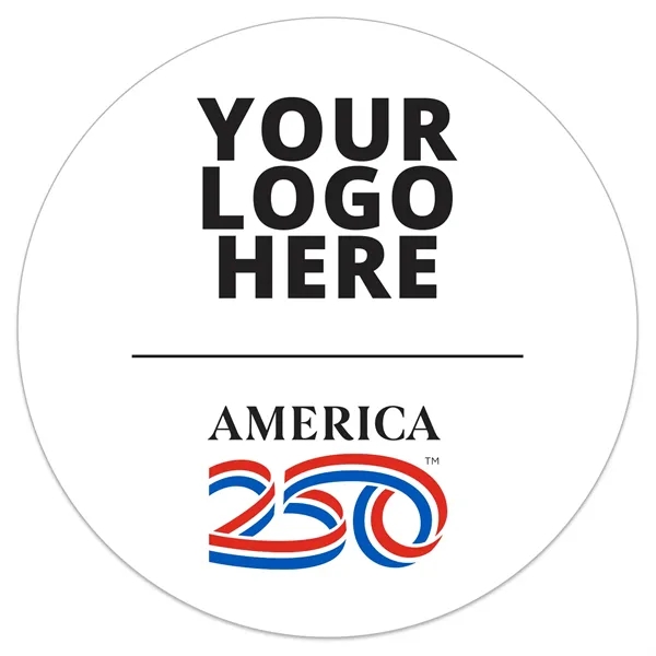 America 250 TM Circle Sticker (3" Dia.) Digital
