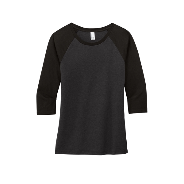 District Women's Perfect Tri 3/4-Sleeve Raglan. - District Women's Perfect Tri 3/4-Sleeve Raglan. - Image 8 of 45