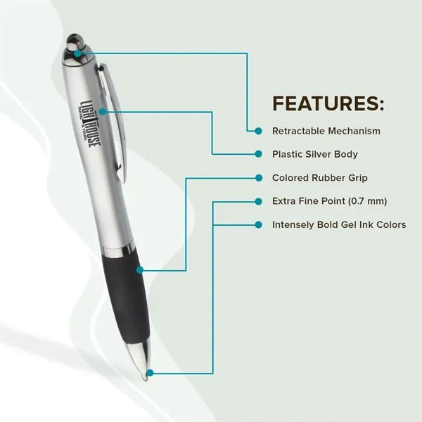 Colored Grip Gel Pen