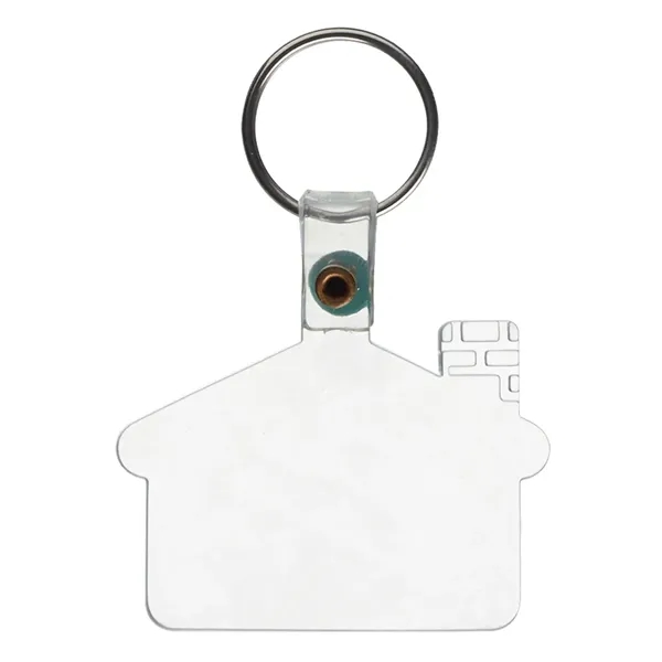 House Shaped Soft Key Tags