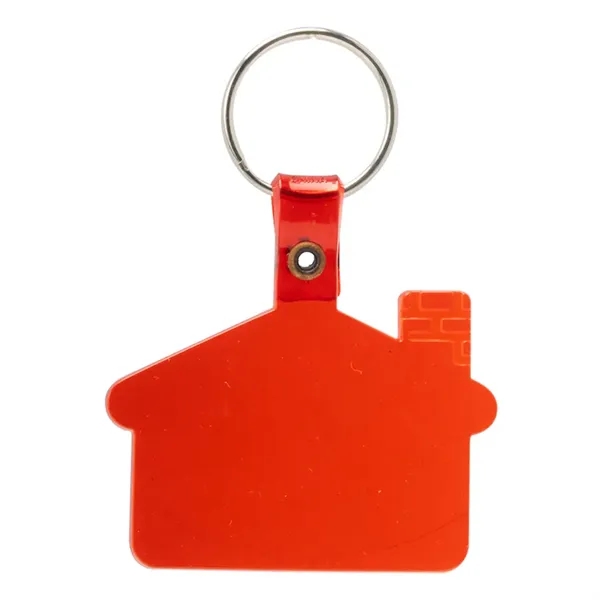 House Shaped Soft Key Tags