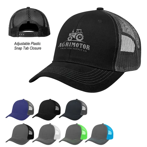 Cotton Twill Mesh Back Cap