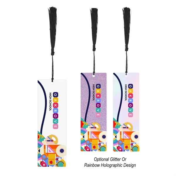 Custom Acrylic Bookmark With Tassel - Large