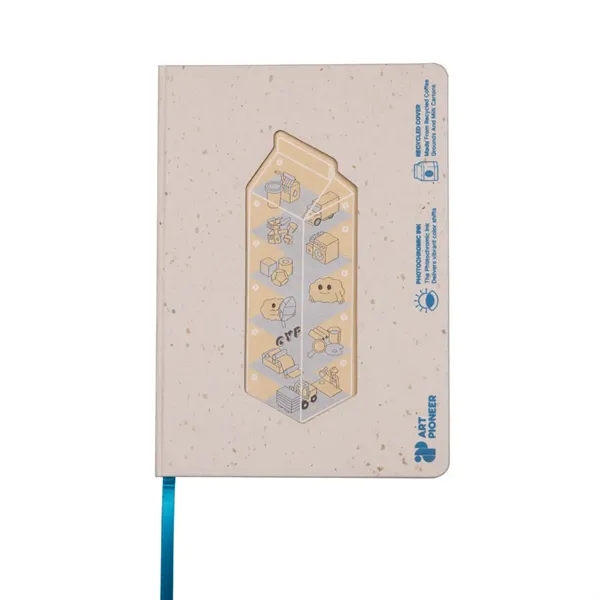 Eco Friendly Bespoke Die Cut Hard Cover Notebook