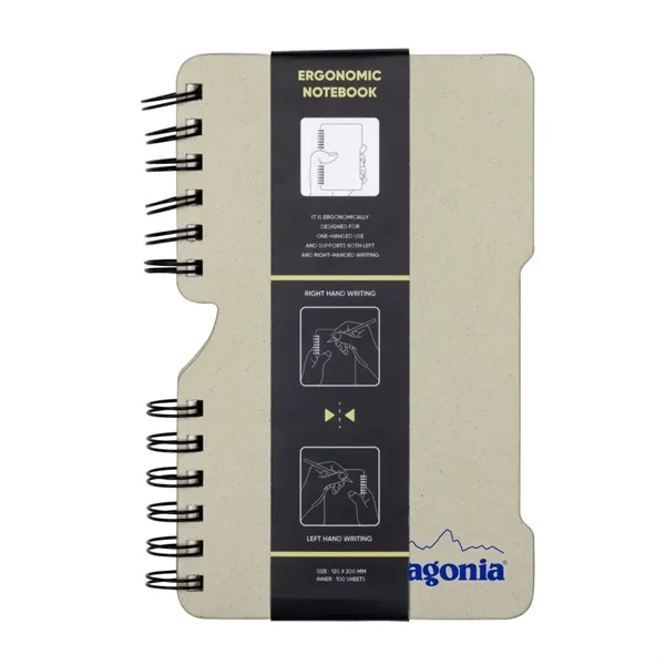 Ergonomic Wire-o Binding Hardcover Journal