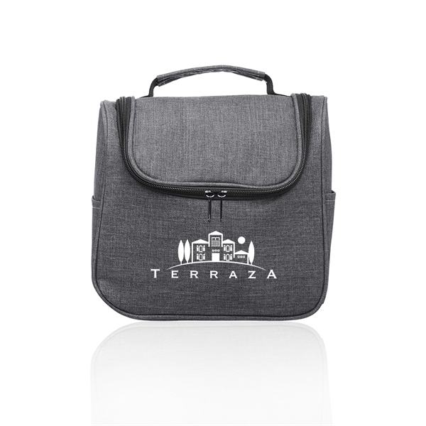 Road Trip Heathered Toiletry Bag - Road Trip Heathered Toiletry Bag - Image 1 of 9