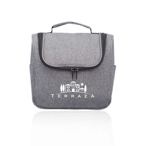 Road Trip Heathered Toiletry Bag - Road Trip Heathered Toiletry Bag - Image 9 of 10