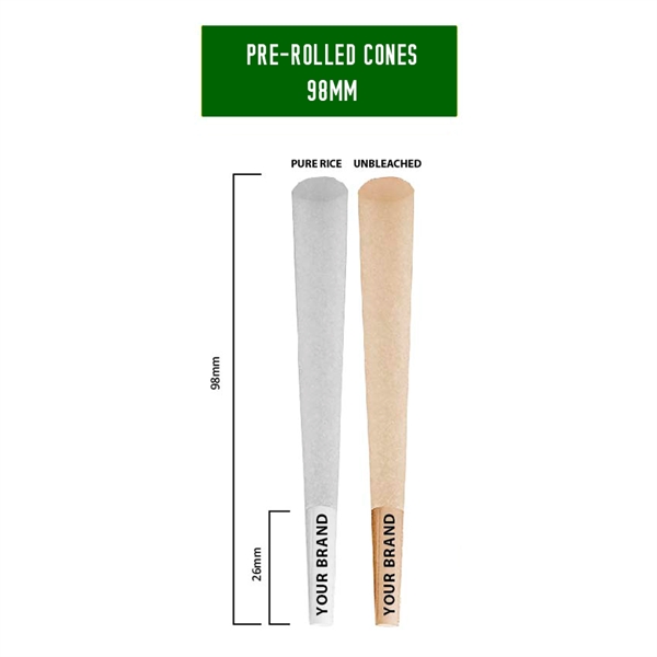 Pre-Rolled Cones - King Size - 109MM - Pre-Rolled Cones - King Size - 109MM - Image 5 of 7