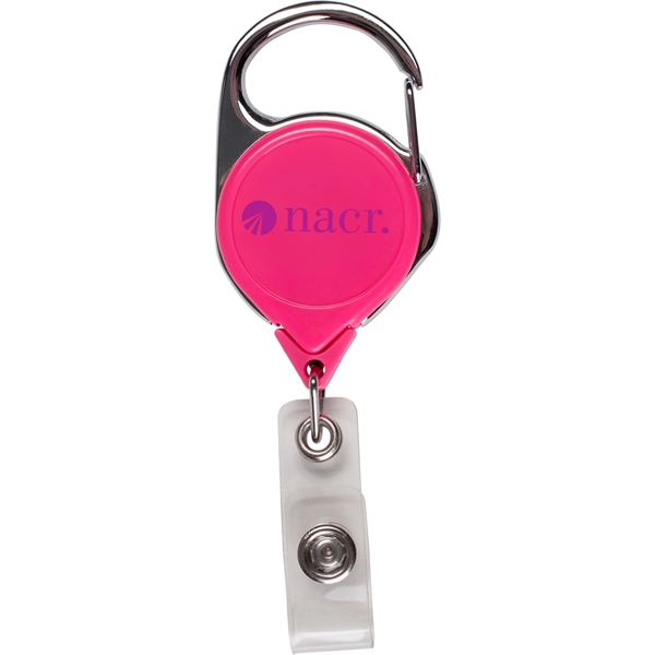Retractable Badge Reel Sport Clip Round - Retractable Badge Reel Sport Clip Round - Image 0 of 5