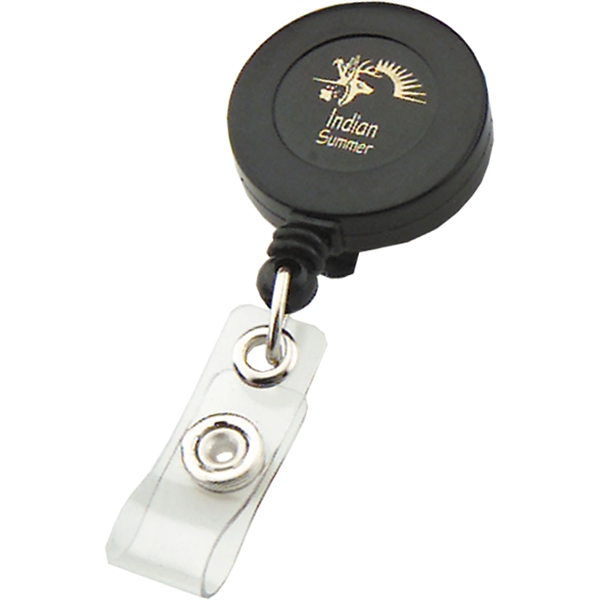 Round Retractable Badge Reel