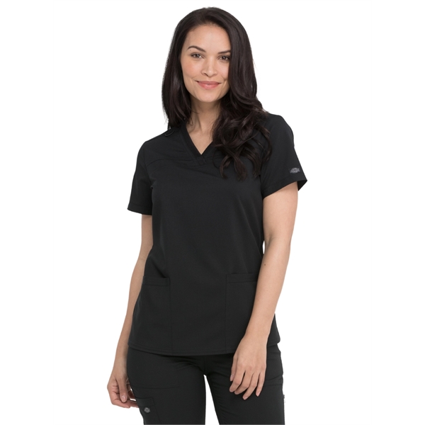 Dickies Medical - Balance - Women's V-Neck Top With Rib K... - Dickies Medical - Balance - Women's V-Neck Top With Rib K... - Image 0 of 13