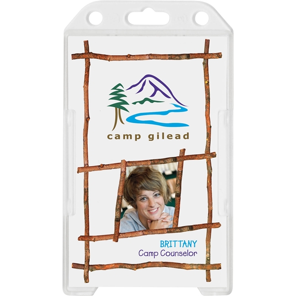 Hard Plastic Single Card ID Holder