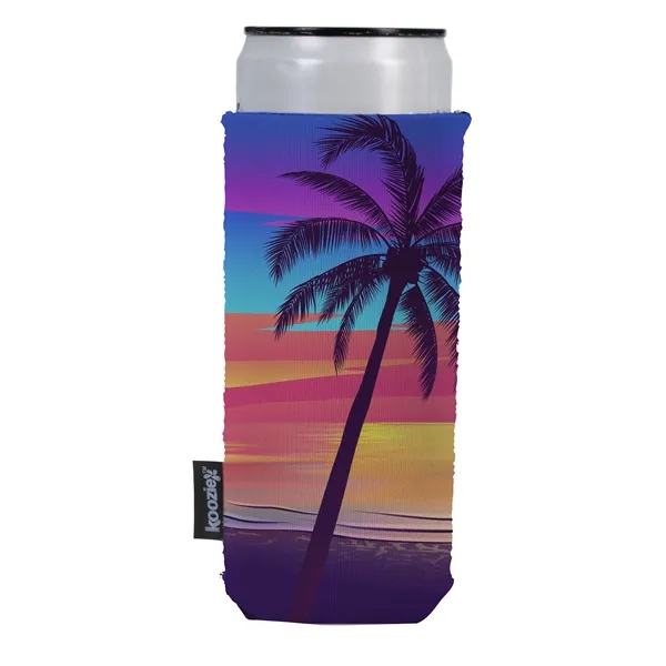 Koozie® Full-Color Collapsible Slim Neoprene Can Cooler