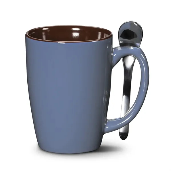 Roberta Mug & Spoon - 16oz - Deep Etch
