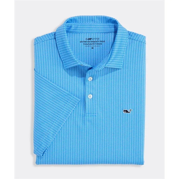 Vineyard Vines Men's Printed Sankaty Performance Polo