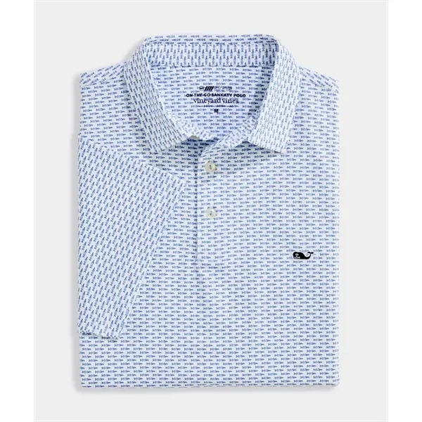 Vineyard Vines Men's Printed Sankaty Performance Polo