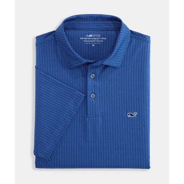 Vineyard Vines Men's Printed Sankaty Performance Polo