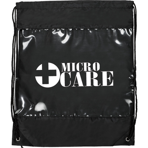 Backpack with Clear Safety Window