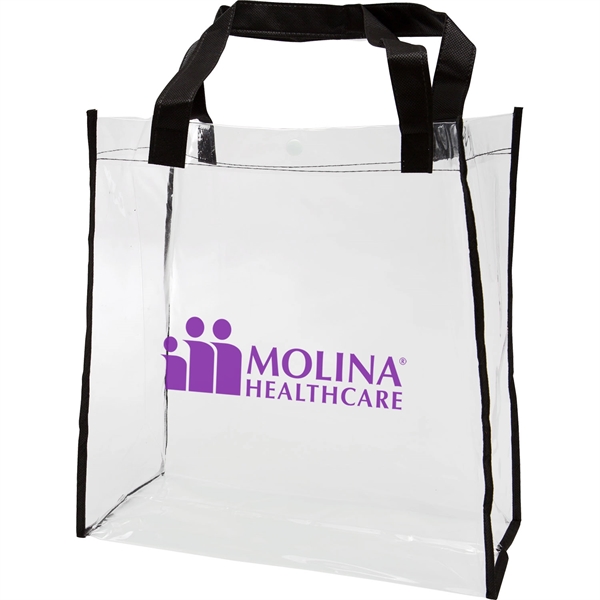 Custom Clear PVC Tote Bag