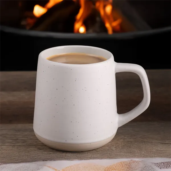 Medina 13.5 oz Speckled Ceramic Tapered Mug