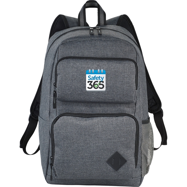 Graphite Deluxe 15" Computer Backpack - Graphite Deluxe 15" Computer Backpack - Image 4 of 17