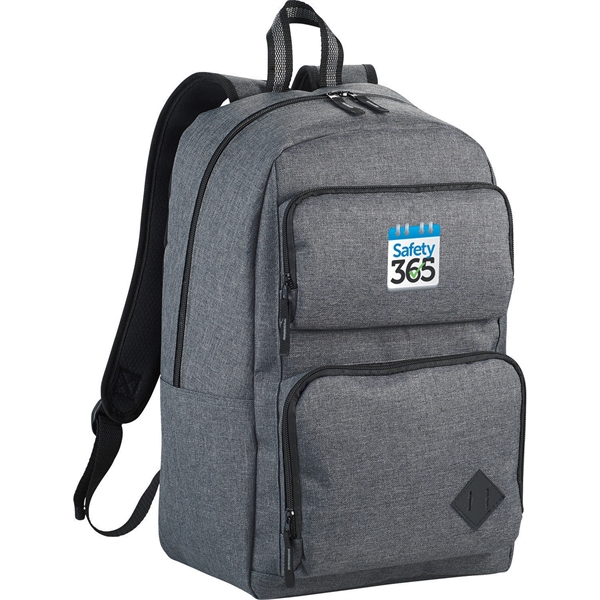 Graphite Deluxe 15" Computer Backpack - Graphite Deluxe 15" Computer Backpack - Image 5 of 17