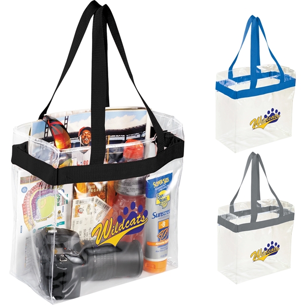 Game Day Clear Stadium Tote - Game Day Clear Stadium Tote - Image 3 of 10