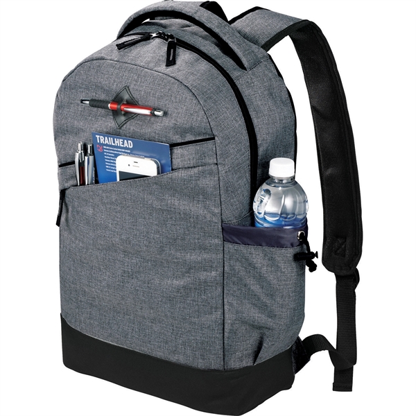 Graphite Slim 15" Computer Backpack - Graphite Slim 15" Computer Backpack - Image 3 of 17