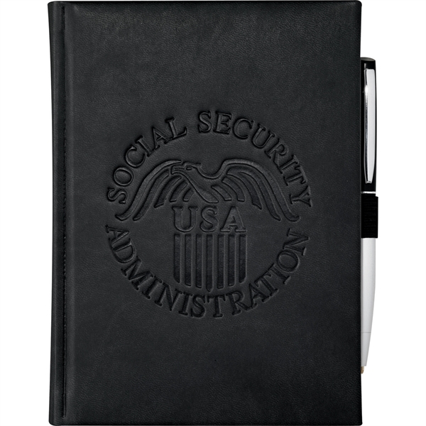 5" x 7" FSC® Mix Pedova™ Bound Journal - 5" x 7" FSC® Mix Pedova™ Bound Journal - Image 0 of 13