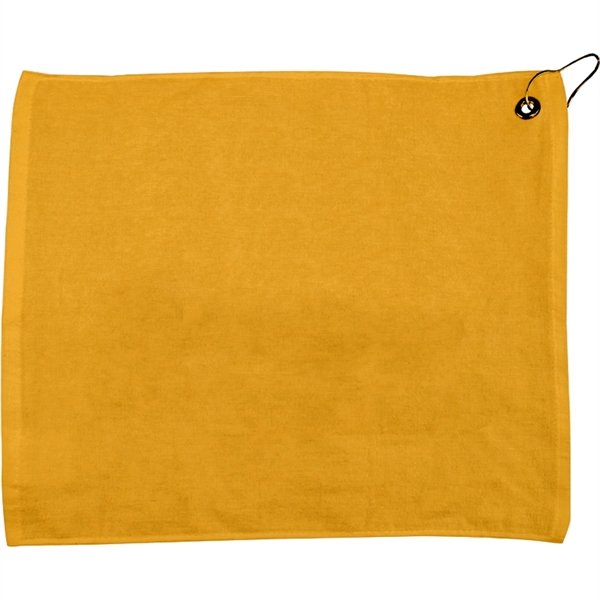 15" x 18" Terry Hemmed Colored Golf Towel - 15" x 18" Terry Hemmed Colored Golf Towel - Image 1 of 5