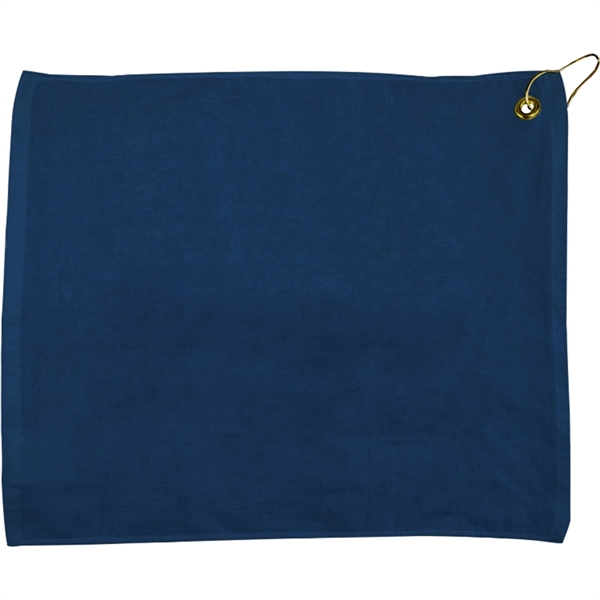 15" x 18" Terry Hemmed Colored Golf Towel - 15" x 18" Terry Hemmed Colored Golf Towel - Image 3 of 5