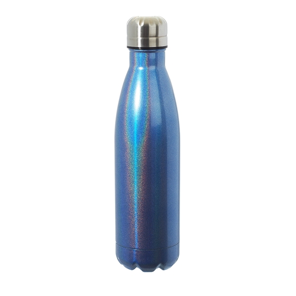 Primula Stainless Steel Sports Water Bottle, Iridescent Blue, Two Dents,  A363