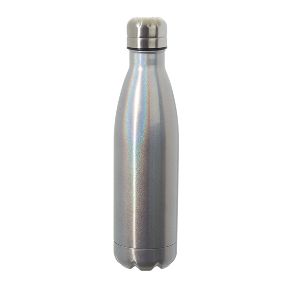 Gray Preppy Diamond 17 oz Water Bottle