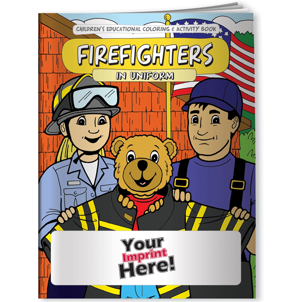 Coloring Book - Firefighters in Uniform - Coloring Book - Firefighters in Uniform - Image 0 of 3