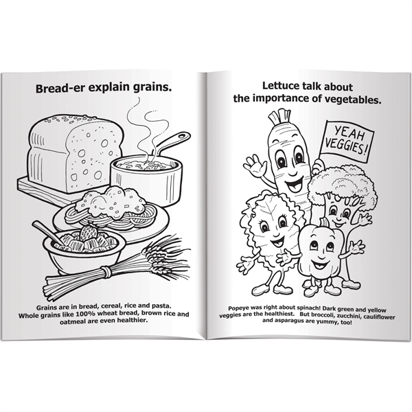 Coloring Book - Feel Good! Eat Healthy! - Coloring Book - Feel Good! Eat Healthy! - Image 2 of 6