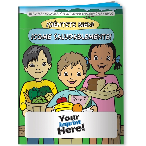 Coloring Book - Feel Good! Eat Healthy! - Coloring Book - Feel Good! Eat Healthy! - Image 4 of 6
