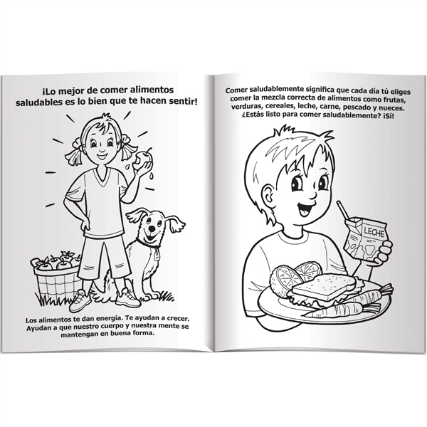 Coloring Book - Feel Good! Eat Healthy! - Coloring Book - Feel Good! Eat Healthy! - Image 5 of 6