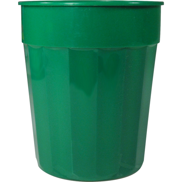 Promotional 22 oz Fluted Plastic Stadium Cup