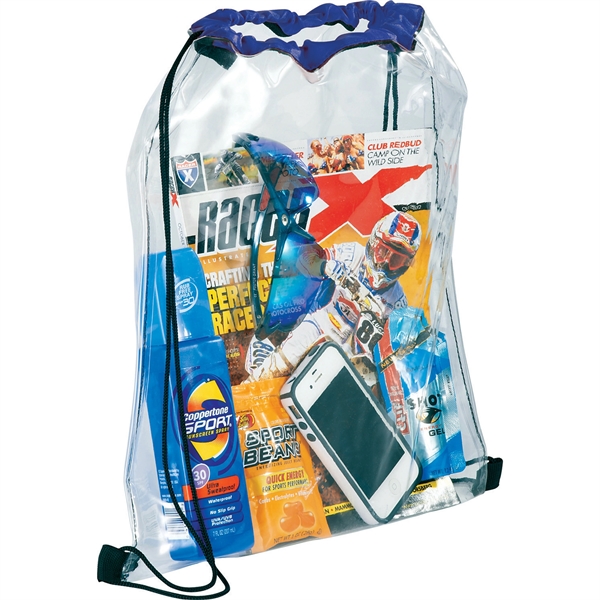 Rally Clear Drawstring Bag - Rally Clear Drawstring Bag - Image 19 of 36