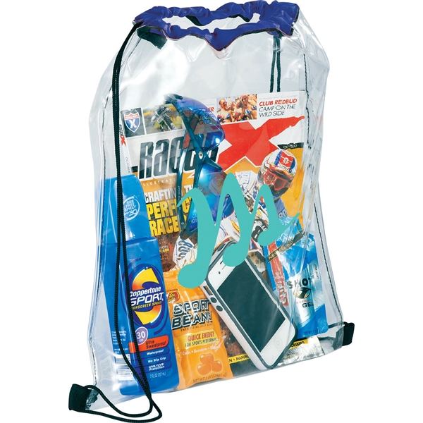 Rally Clear Drawstring Bag - Rally Clear Drawstring Bag - Image 23 of 36