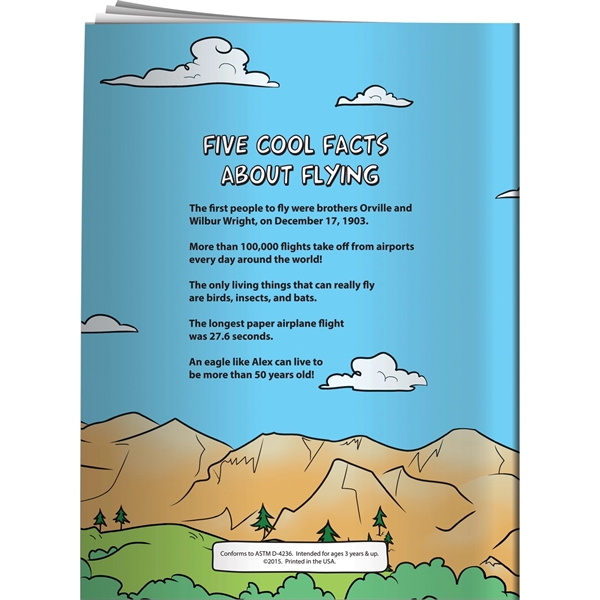 Coloring Book - Alex the Eagle's Airport Adventure - Coloring Book - Alex the Eagle's Airport Adventure - Image 2 of 3