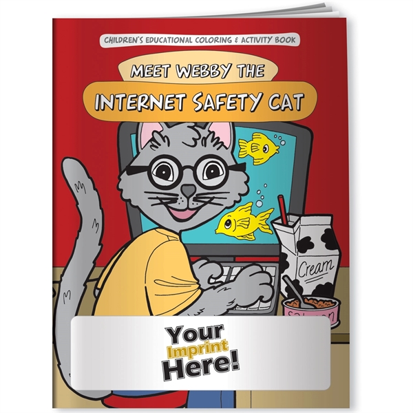 Coloring Book - Internet Safety - Coloring Book - Internet Safety - Image 0 of 3