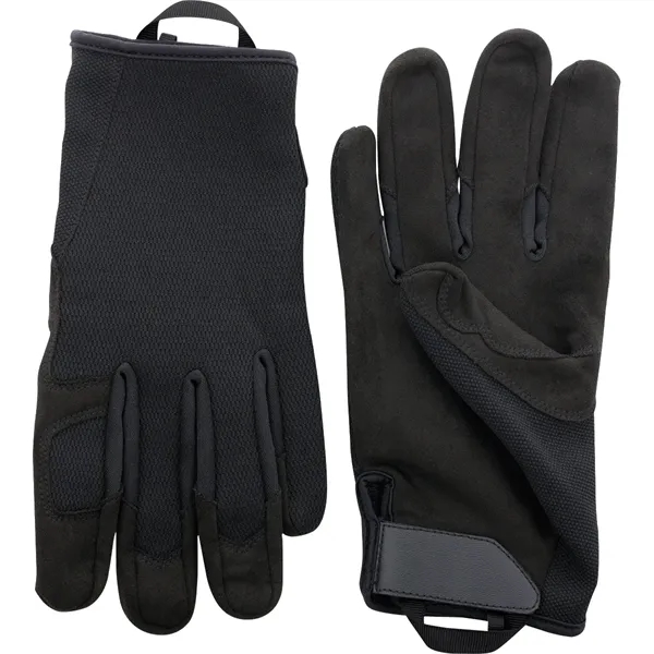Synthetic Leather Palm & Fingertip Gloves