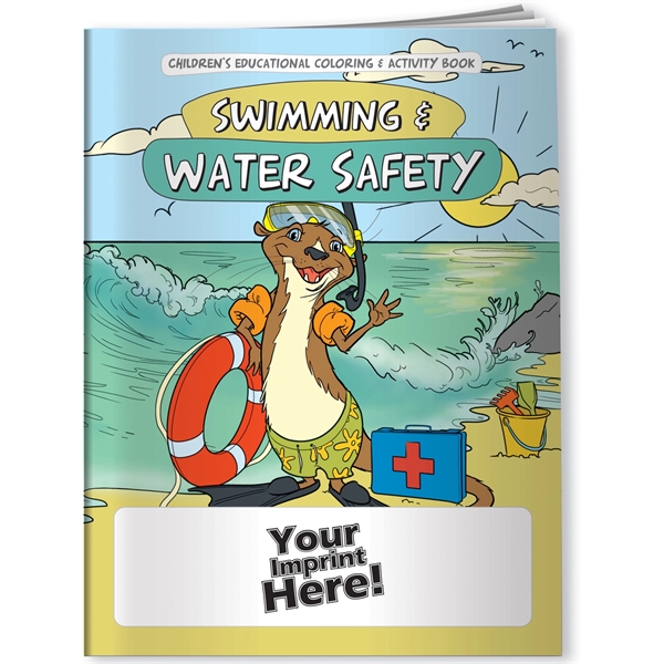 Coloring Book - Swimming & Water Safety - Coloring Book - Swimming & Water Safety - Image 0 of 3