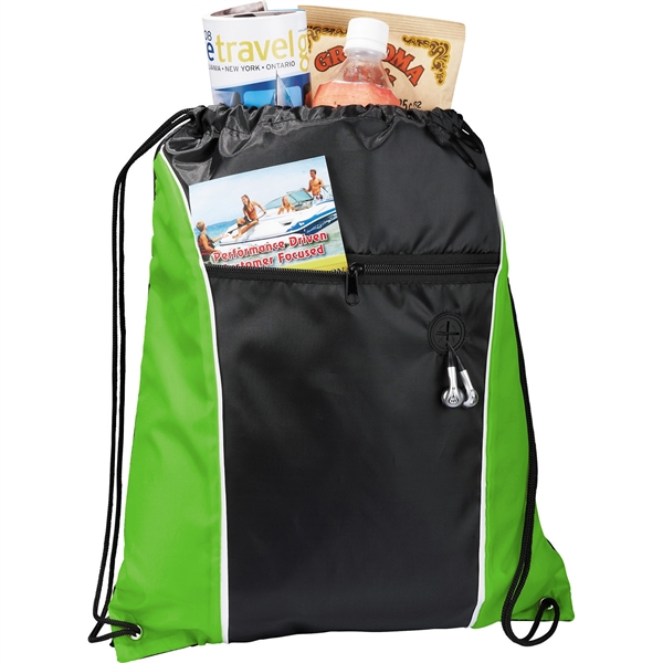 Funnel Drawstring Bag - Funnel Drawstring Bag - Image 15 of 18
