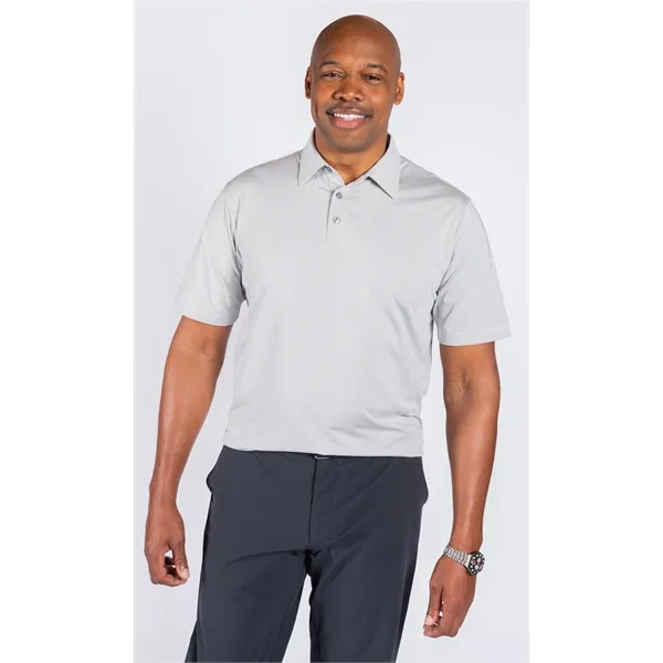 OOBE Men's Charley Striped Performance Polo