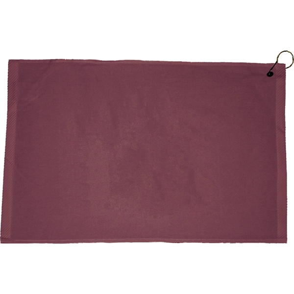 12"x17" Turkish Hemmed Colored Golf Towel - 12"x17" Turkish Hemmed Colored Golf Towel - Image 6 of 16