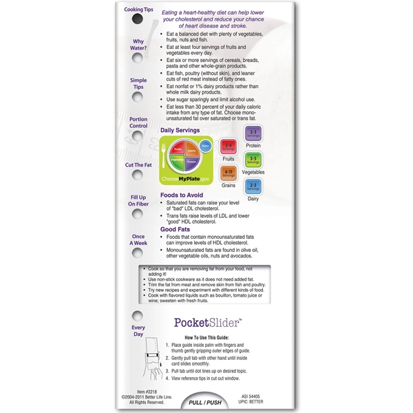 Pocket Slider™ - Managing Your Weight - Pocket Slider™ - Managing Your Weight - Image 2 of 2