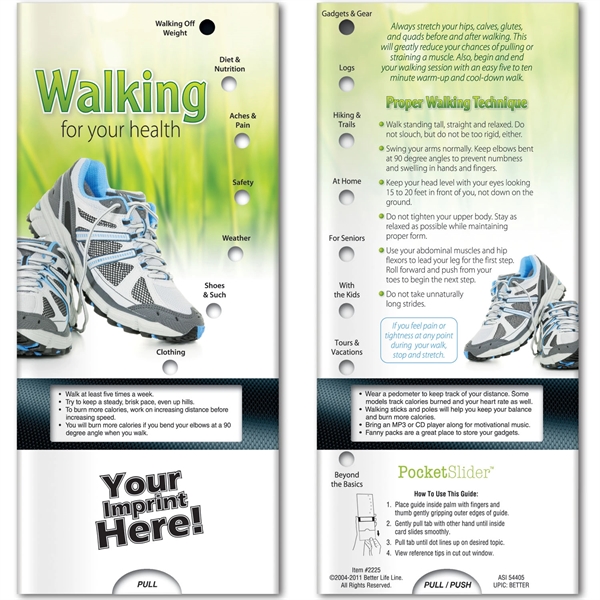 Pocket Slider™ - Walking For Your Health