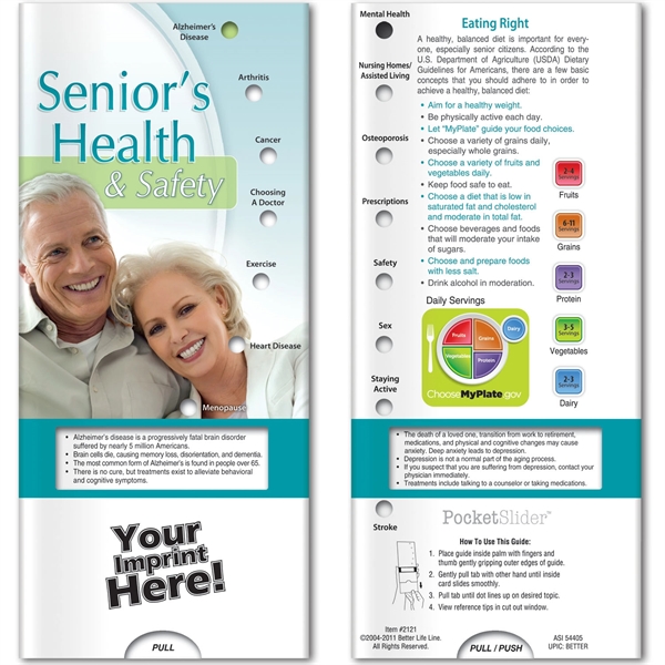 Pocket Slider™ - Senior's Health and Safety